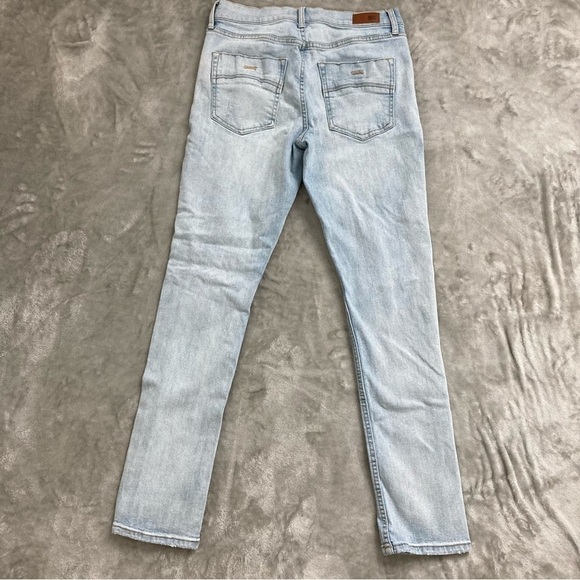 RSQ Jeans Toronto Slim Taper Light Wash Vintage Flex Ripped Jeans 28 x 32 - Picture 4 of 10